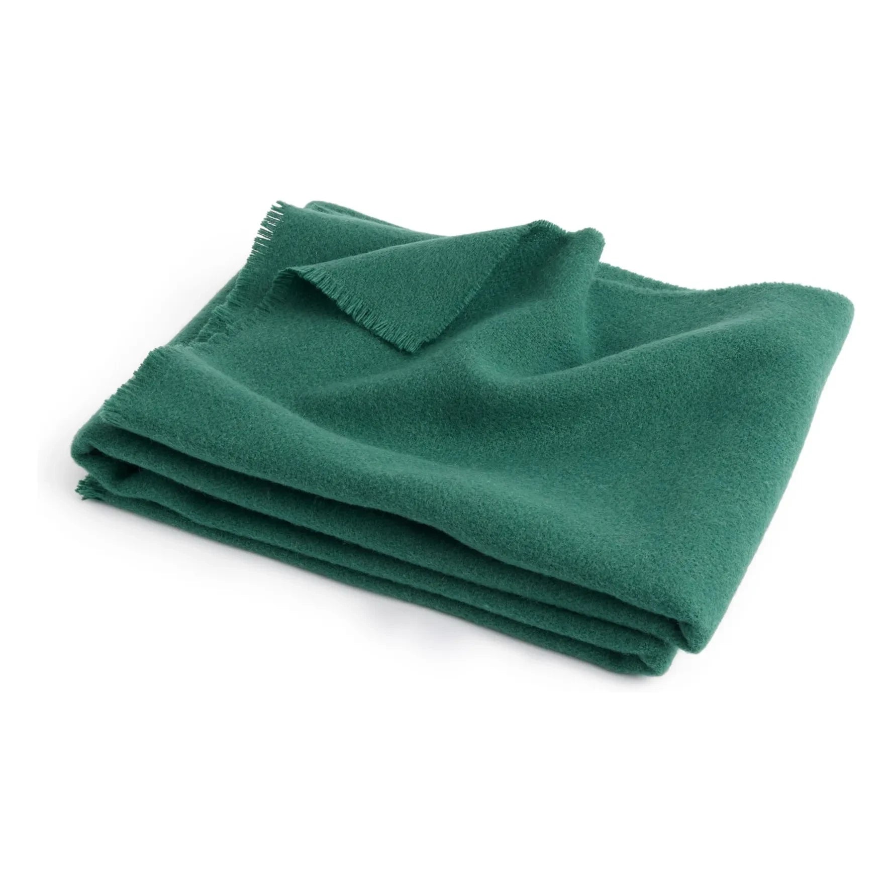 Hay - Mono Wool Blanket | Green