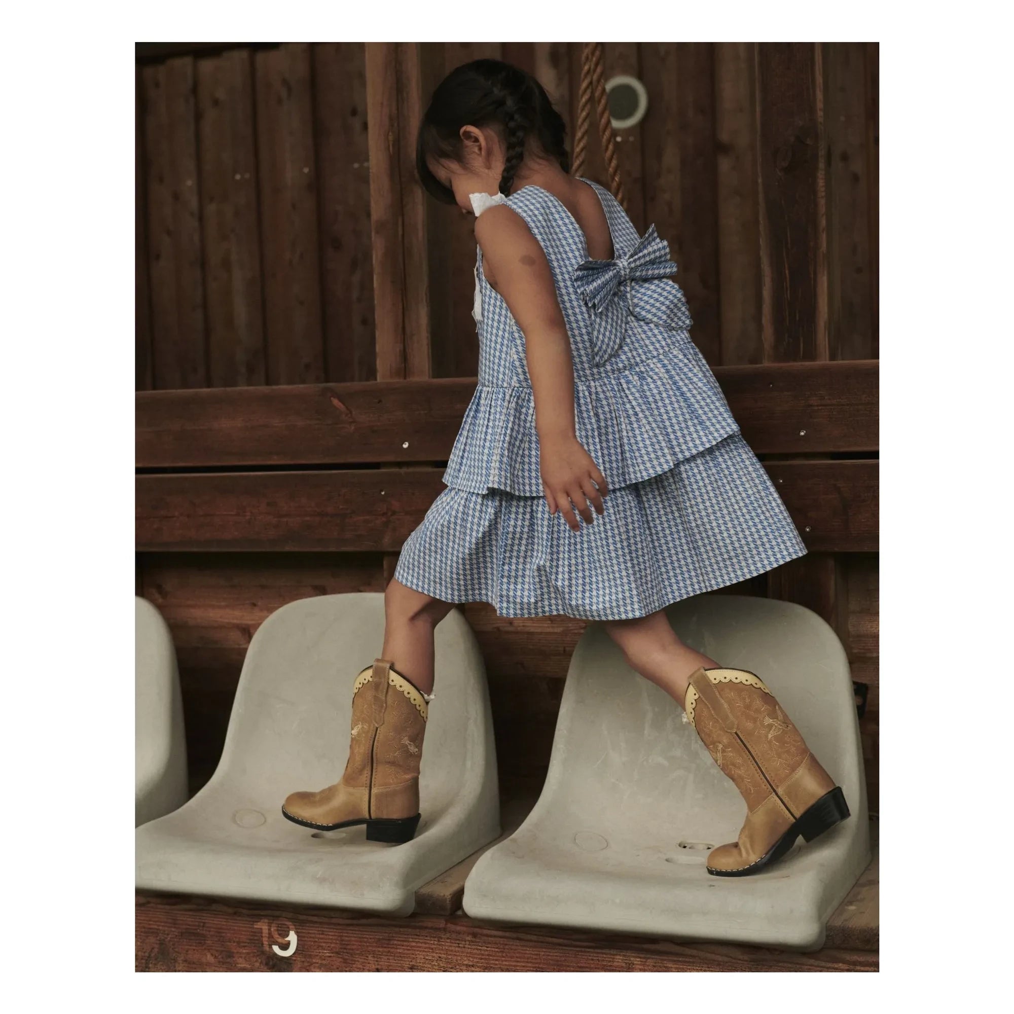 Copenhagen Colors - Cowboy Çizmeleri Dove Süet - Copenhagen Colors X Bootstock | Bej