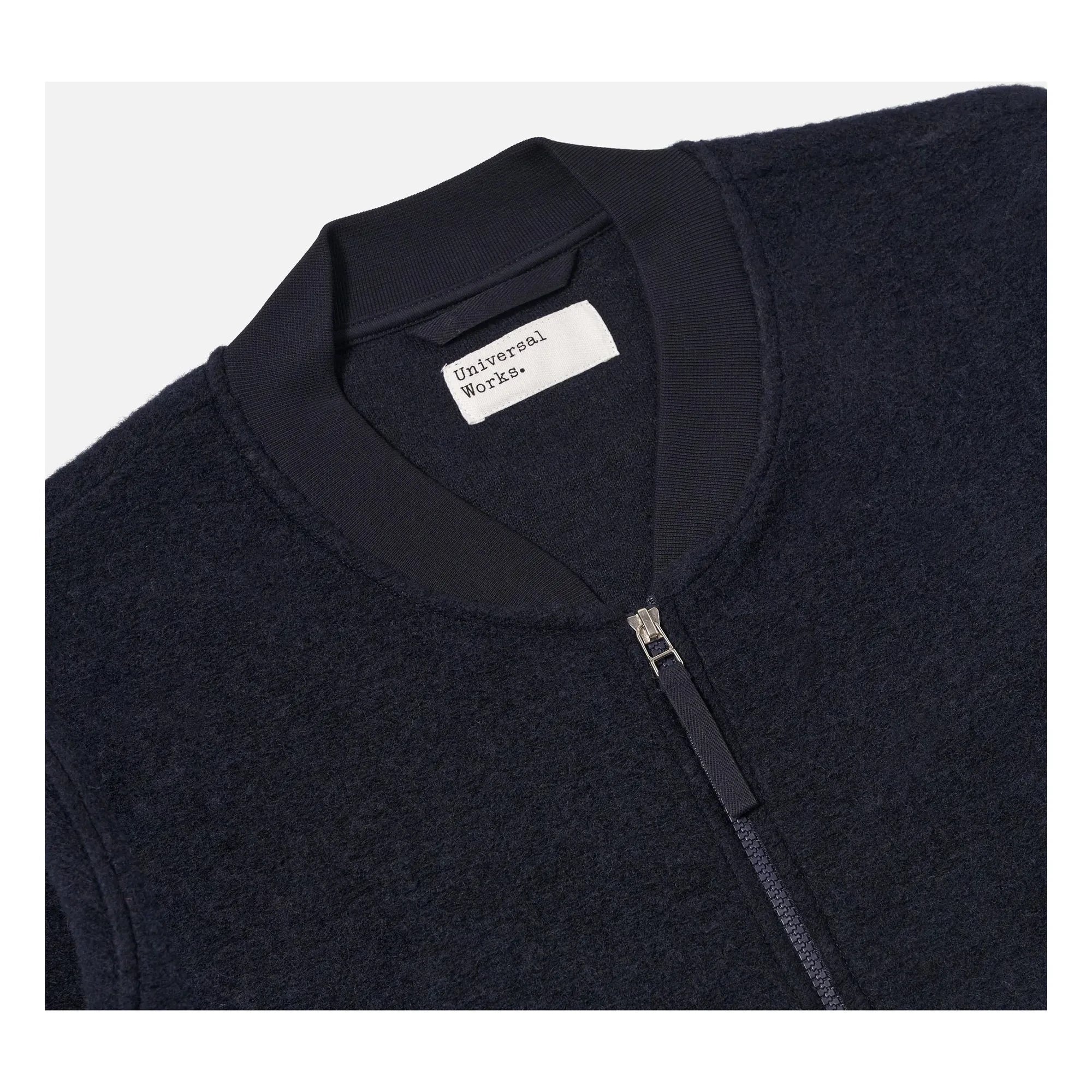 Universal Works - Zip-up Bomber Jacket | Navy Blue
