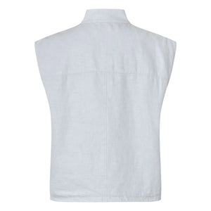 Samsoe Samsoe - Sakaila Linen & Organic Cotton Jacket | Light gray