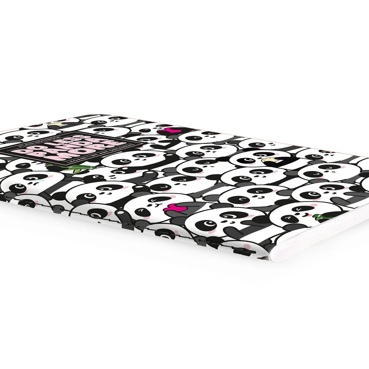Legami - B5 Çizgili Sert Kapaklı Resimli Defter - Panda