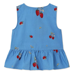 Fliink - Top Apple Strawberries | Azure Blue