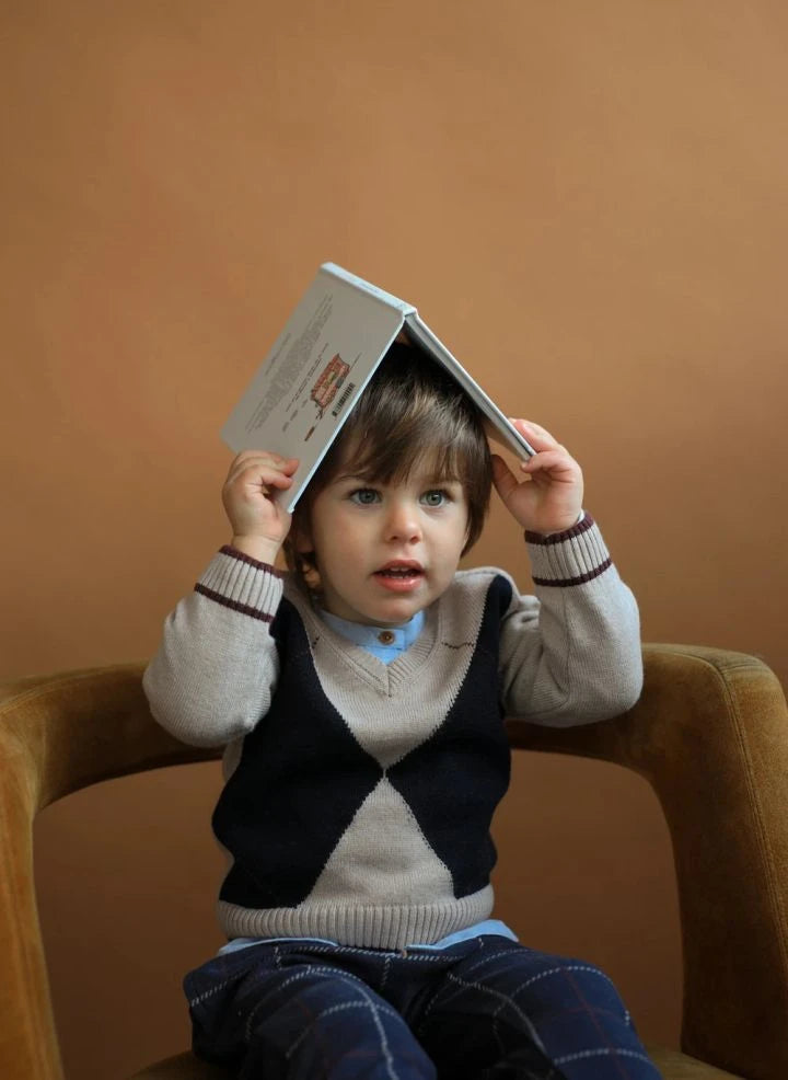 1+ in the family - Kasper Merinos Yünlü Kazak | Bej