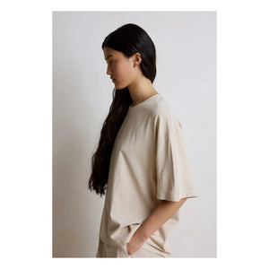 Hod - Ambre Cotton T-Shirt | Cream