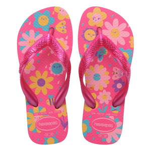 Havaianas - Flores Parmak Arası Terlik | Fuşya