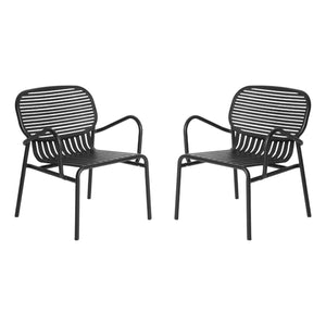 Petite friture - Weekend armchair - 2-piece set | Black