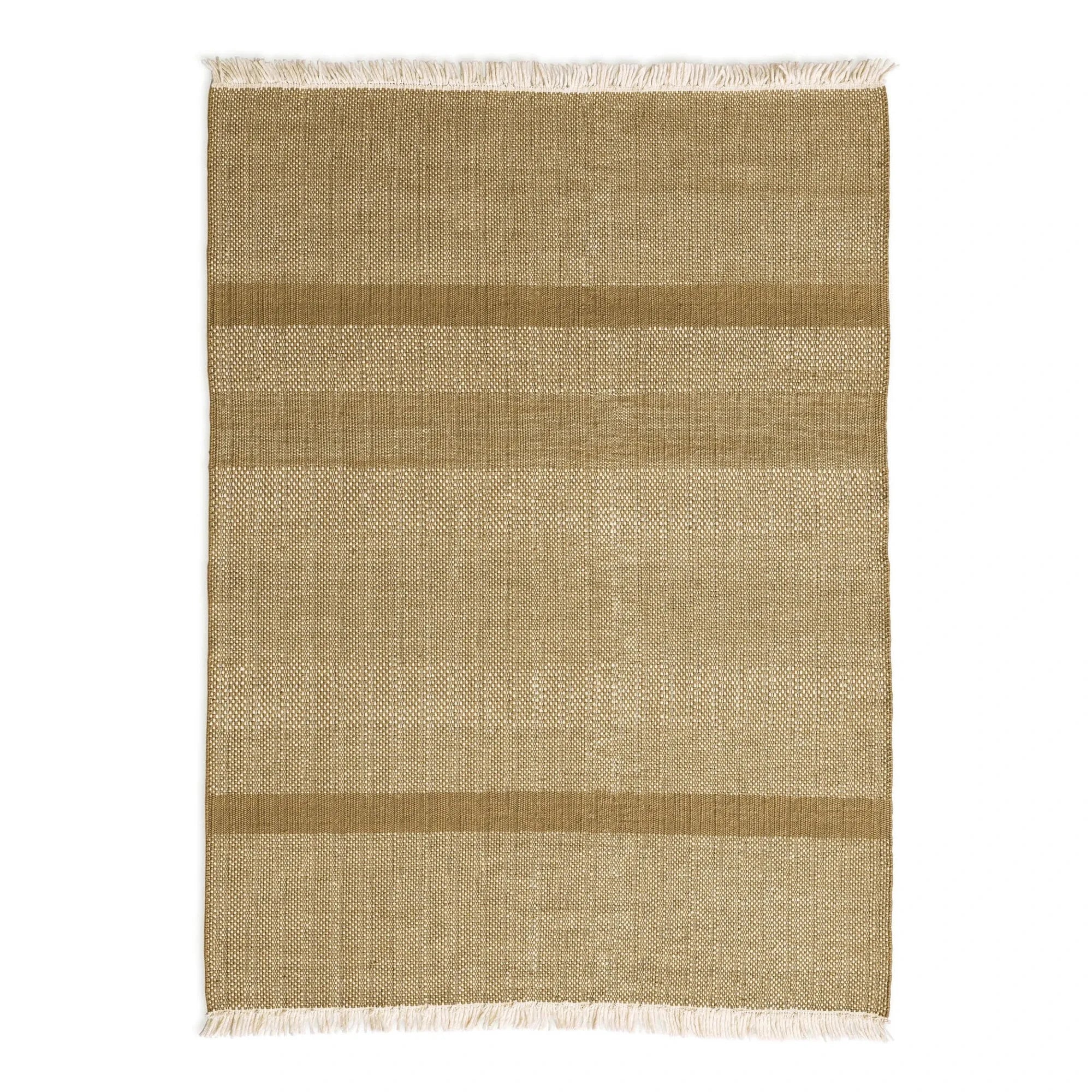 Nanimarquina - Tres Textured Rug, Elisa Padrón | Mustard
