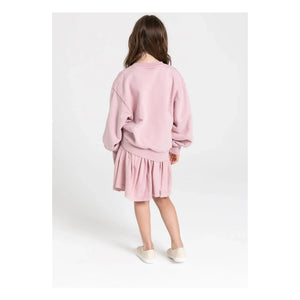 Smallable Kid - Maia organic cotton sweatshirt | Dust Pink