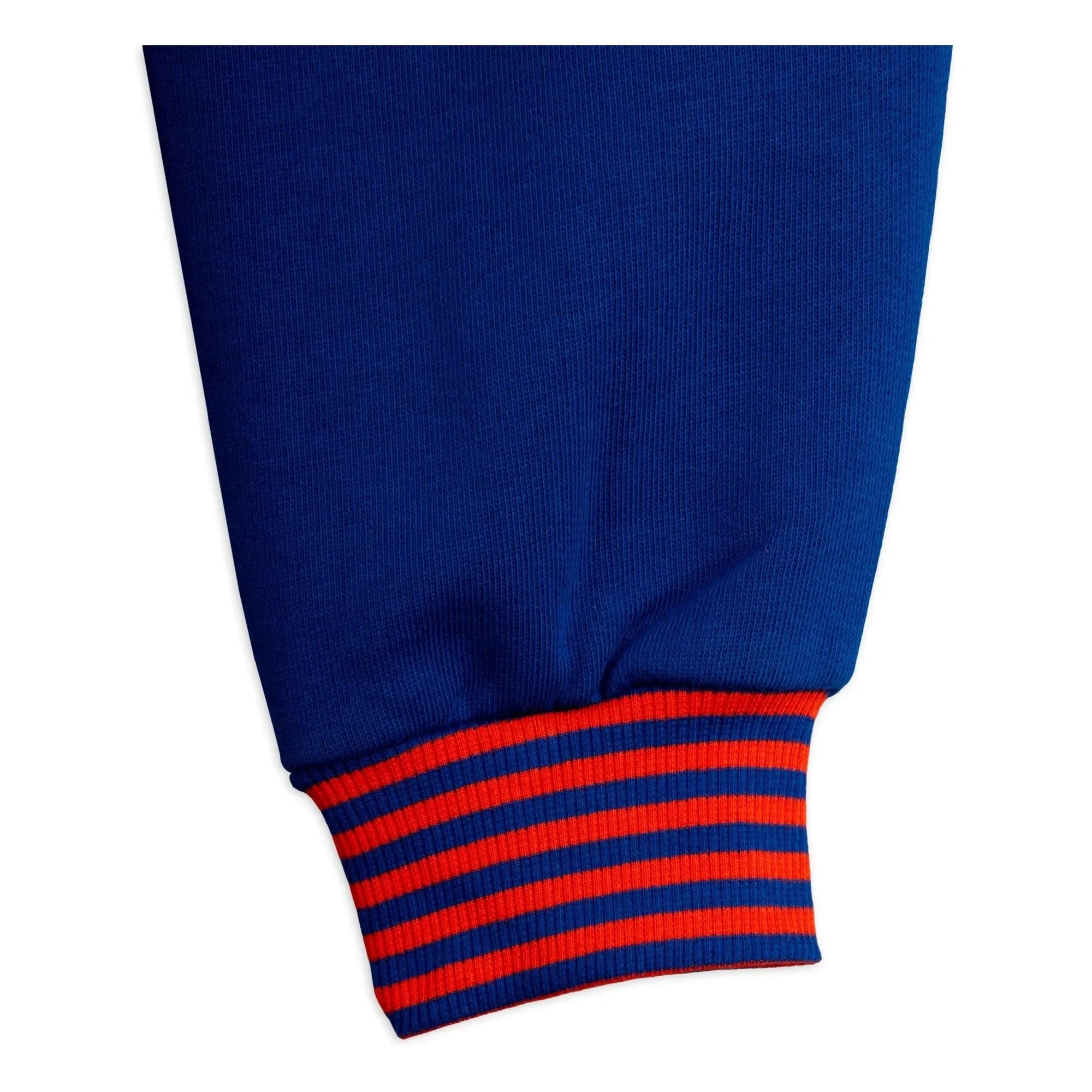 Mini Rodini - Striped Organic Cotton Jogger | Royal Blue