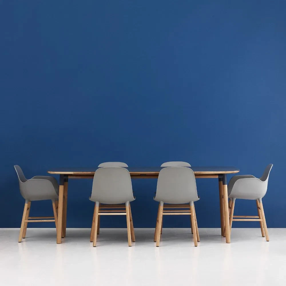 Normann Copenhagen - Form Rectangular Table 95x200 cm | Black