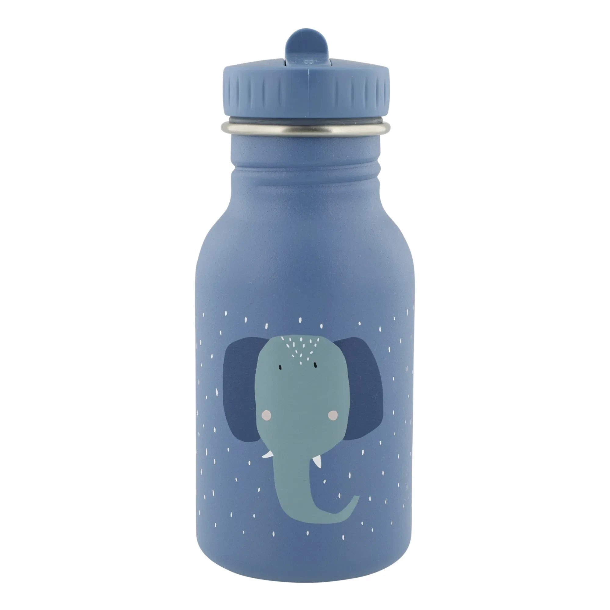 Trixie - Mrs Elephant 350 ml Water Bottle | Blue