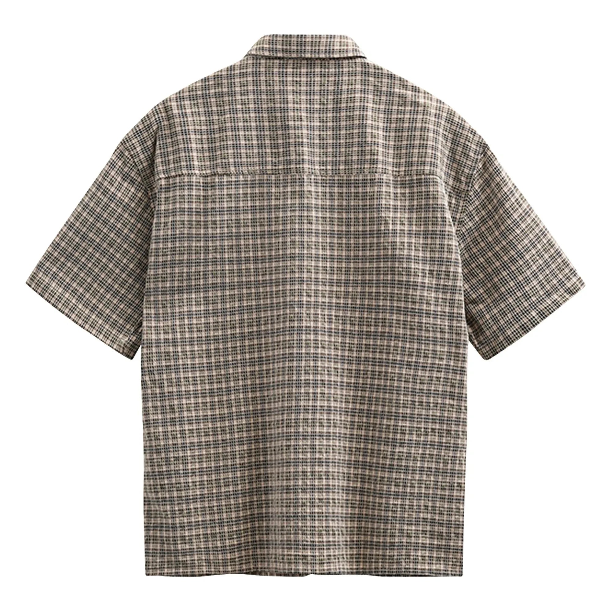 Anerkjendt - Akotto Small Plaid Shirt | Brown