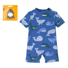 Stella McCartney Kids - Dolphin Swimsuit | Blue