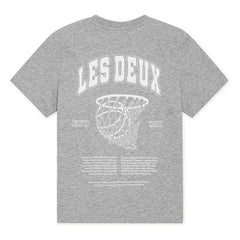 Les Deux - Hoop Organik Pamuk Tişört | Gri