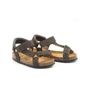 Pèpè - Adjustable Sandals - Two Con Me | Charcoal Gray