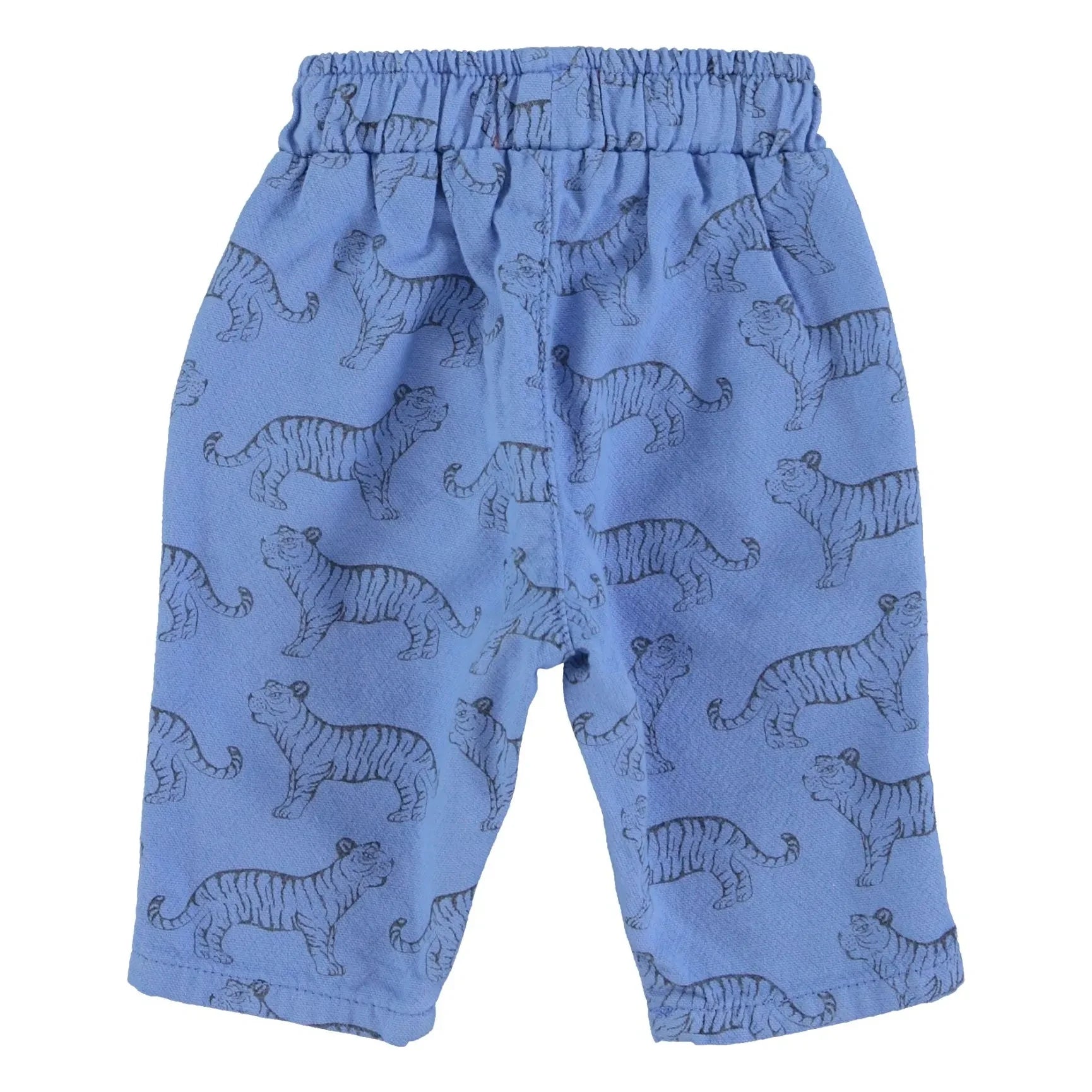Piupiuchick - Tiger organic cotton pants | Blue