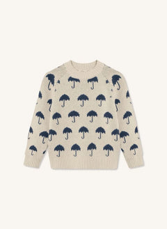 Fliink - Janie Umbrellas Sweater | Ecru