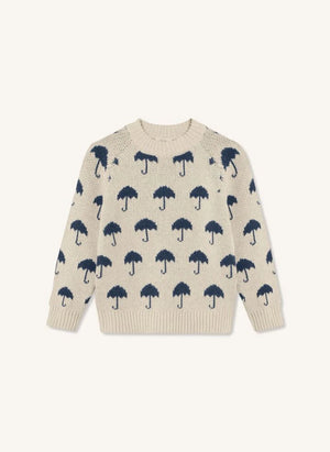 Fliink - Janie Umbrellas Sweater | Ecru