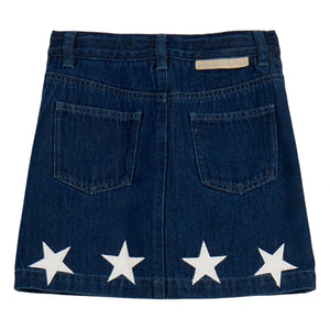 Stella McCartney Kids - Denim Star Etek | Koyu Mavi