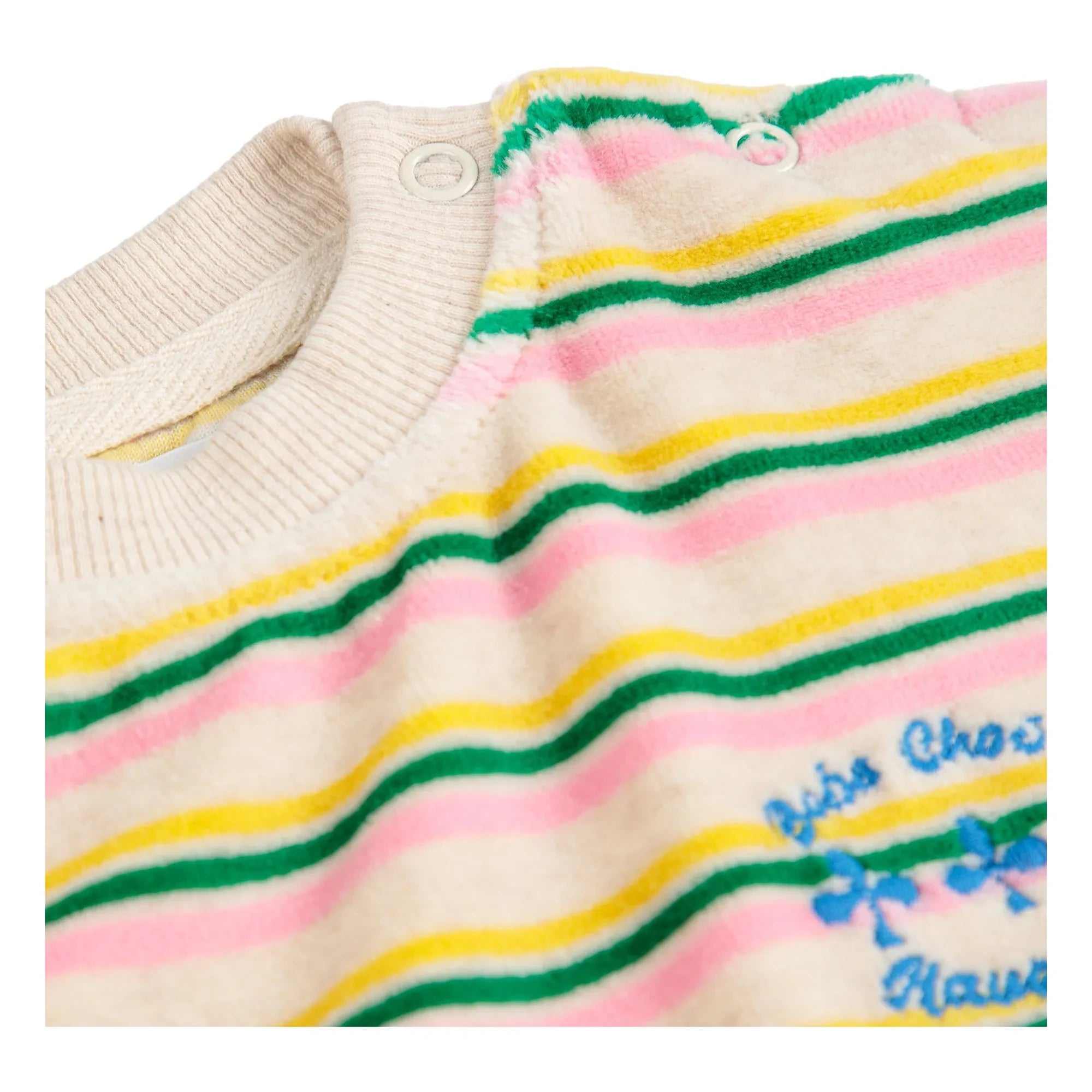 Bobo Choses - Striped Sweatshirt | Beige