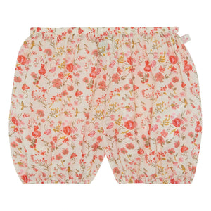 Bonton - Bubble Bloomers with Floral Pattern | Red