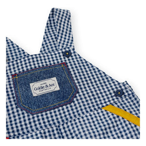 Goldie + Ace - Vichy Jumpsuit | Navy Blue