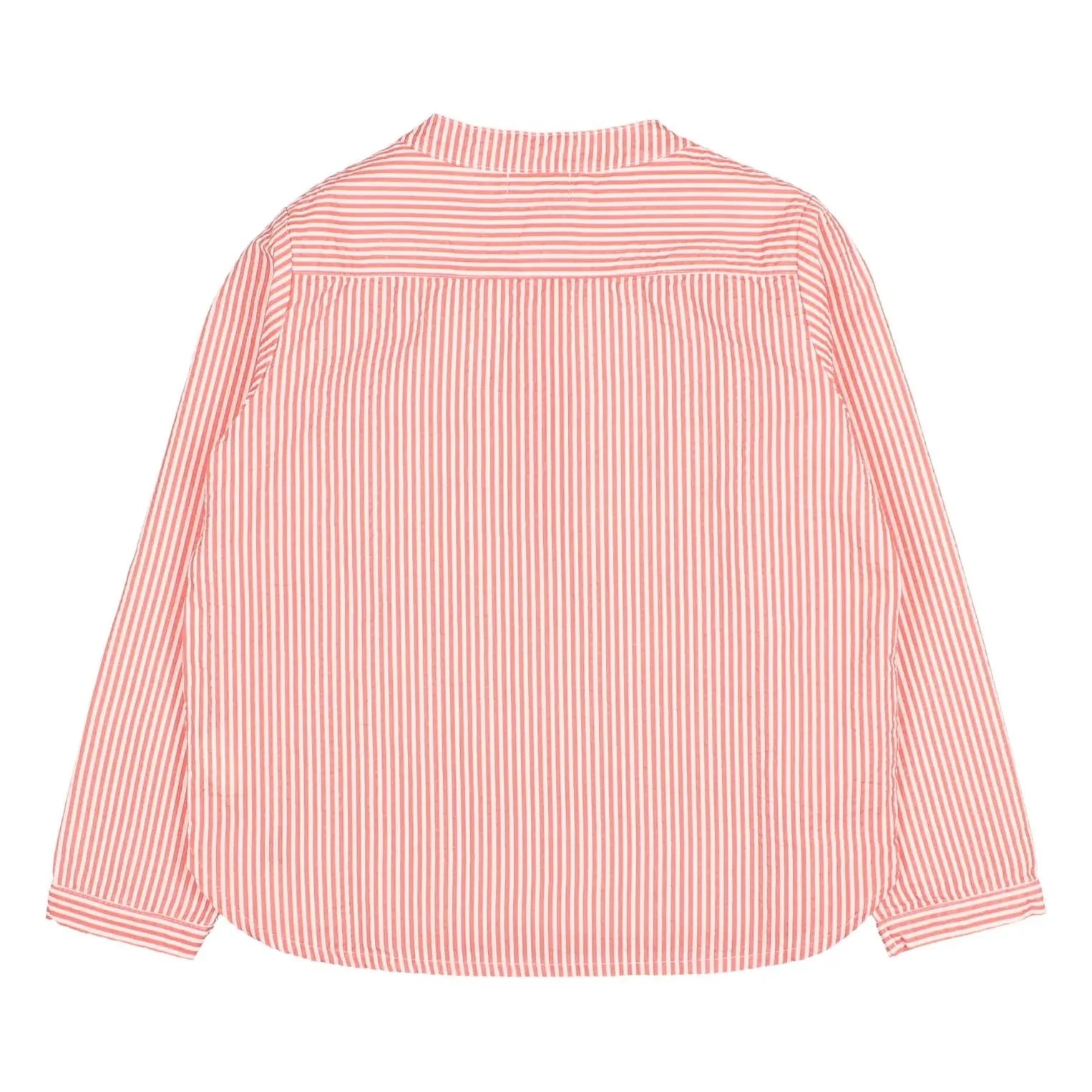 Búho - Kurta Striped Seersucker | Red
