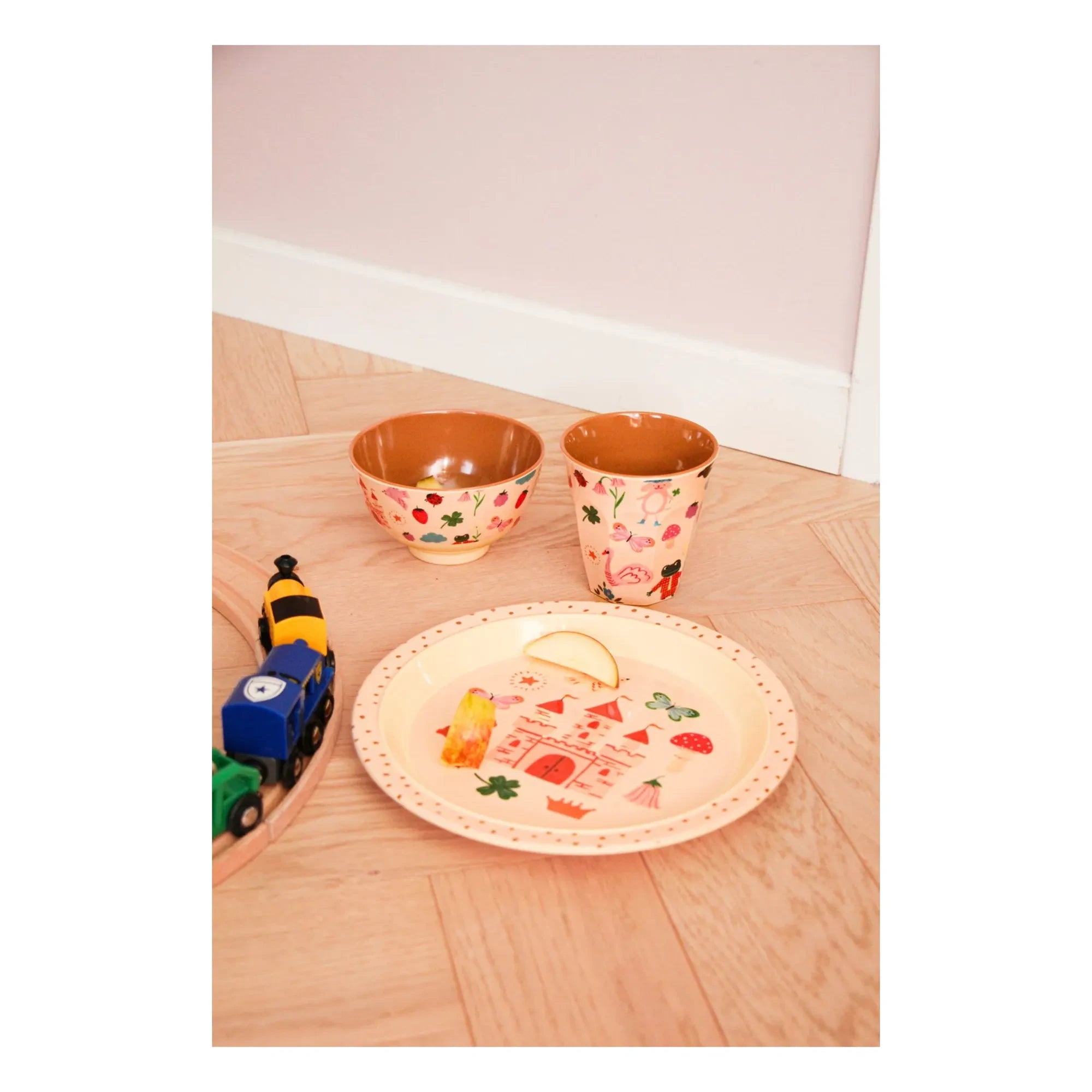Rice - Enchanting Melamine Bowl | Pink