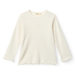 Copenhagen Colors - Crepe Ribbed T-Shirt | Cream