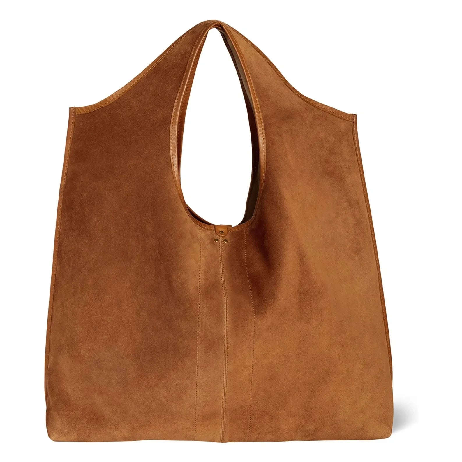 Jérôme Dreyfuss - Paco Velvet Crust Tote Bag | Caramel