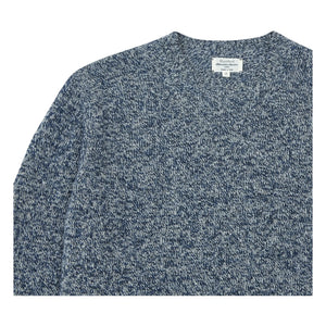 Hartford - Shetland Sweatshirt | Indigo Blue