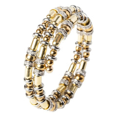 Sigal - Disk Bracelet | Gold/Silver