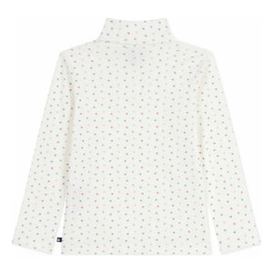Petit Bateau - Organic Cotton Heart Pattern Tank Top | Ivory