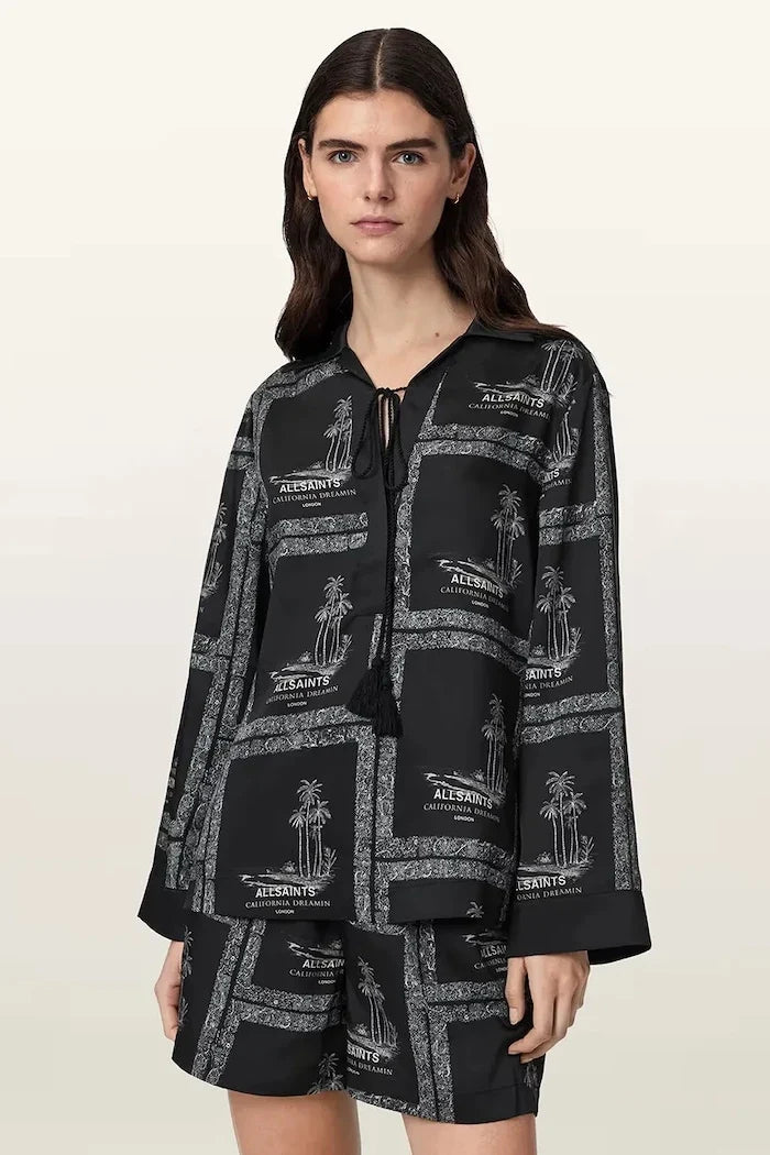 AllSaints kadın gömlek bluz LETTIE