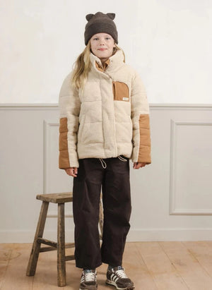 Töastie - Recycled Fiber Fleece Lined Helix Filled Jacket | Sand