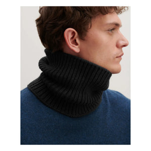 Bompard - 12-Ply Cashmere Ribbed Choker | Black