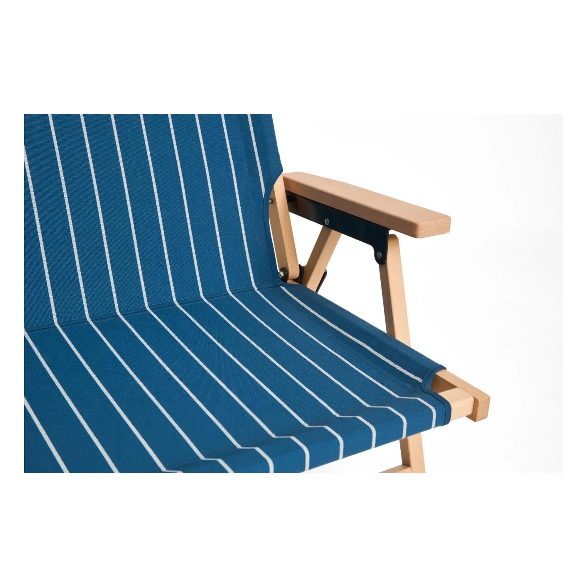 Hay - Outdoor Market foldable bench, Jasper Morrison | Blue
