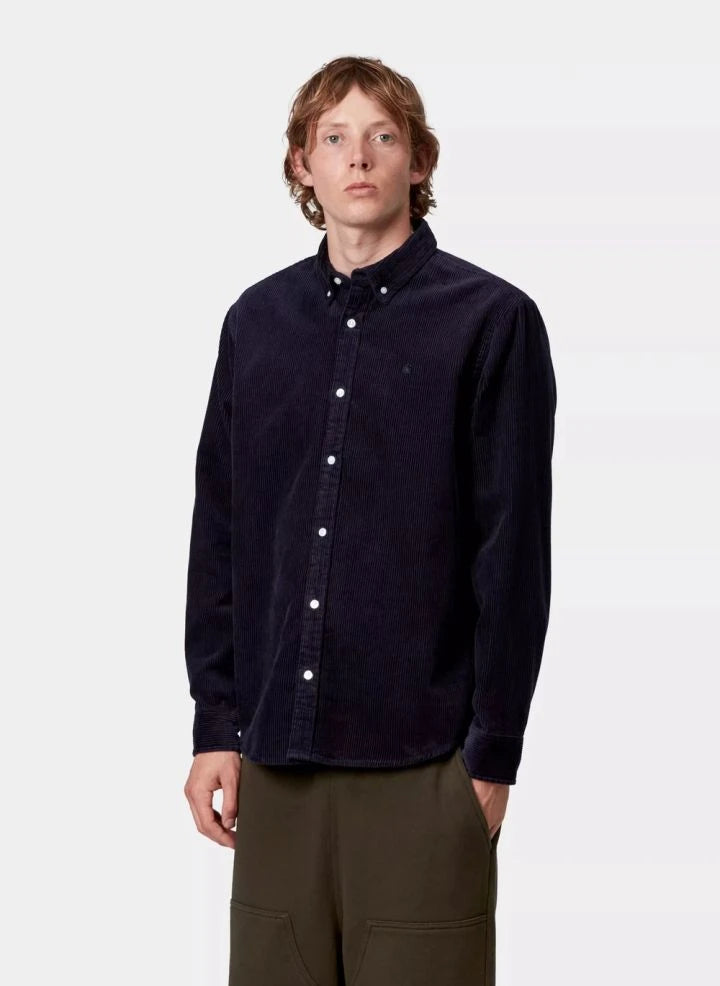 Carhartt WIP - Madison Cord Shirt | Dark Blue