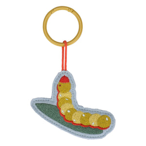 Sticky Lemon - Faux Suede Keychain | Yellow