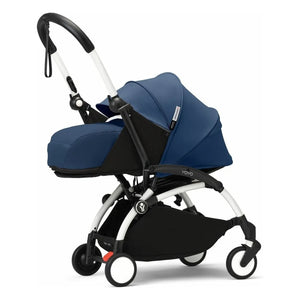 Stokke® - YOYO³ 0+ Infant Stroller White Frame | Air France Blue