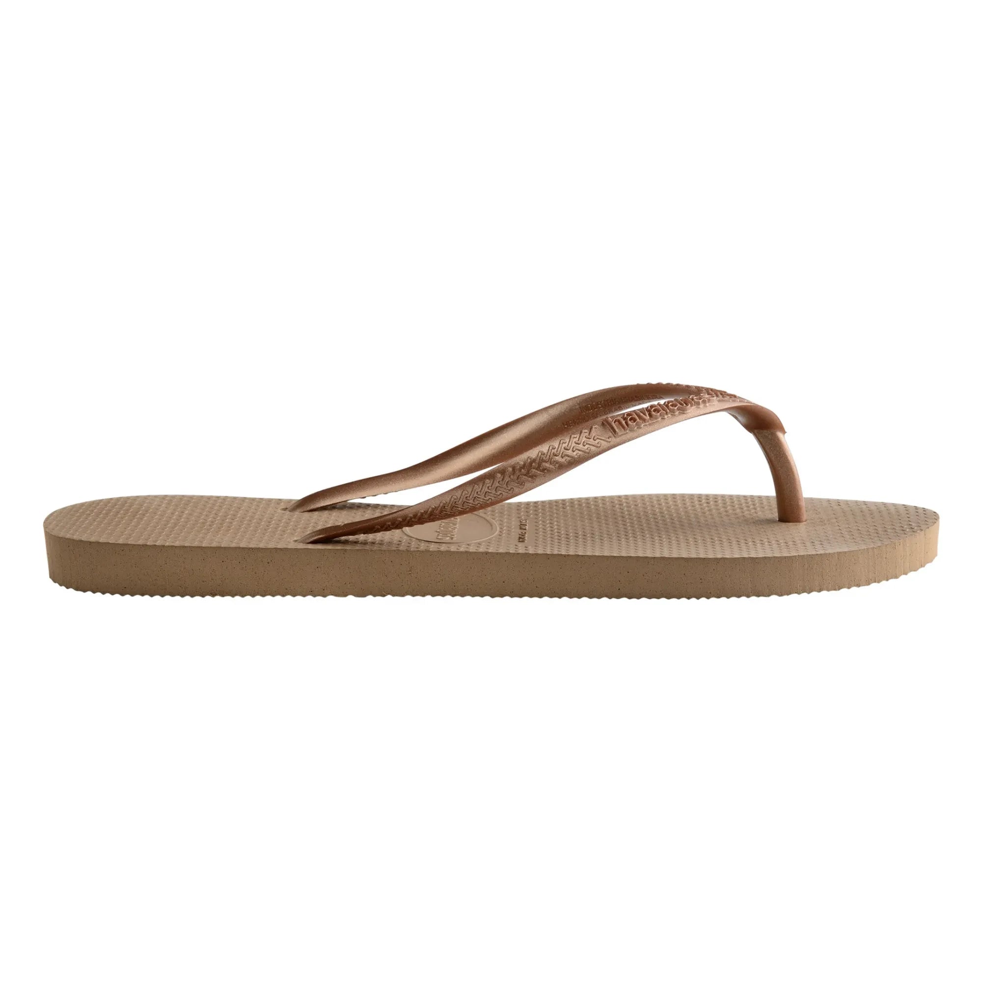 Havaianas - Thin Toe Post Flip Flops | Rose Gold