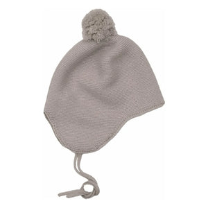 Holmm - Pom-Pom Cashmere Hat | Beige