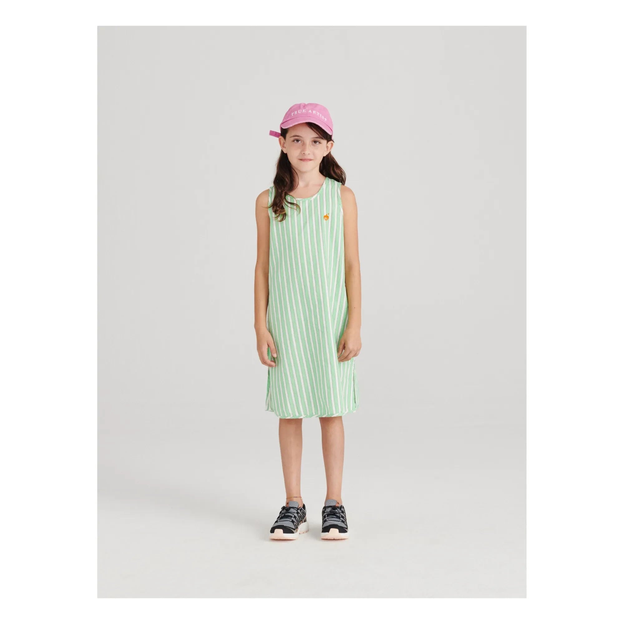 True Artist - Dress No.12 Striped | Green