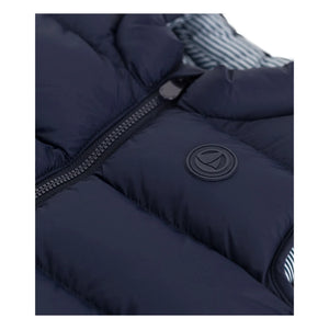 Petit Bateau - Baby Sleeveless Puffer Vest | Navy