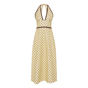 Posse - Bowie Linen and Cotton Dress | Vanilla