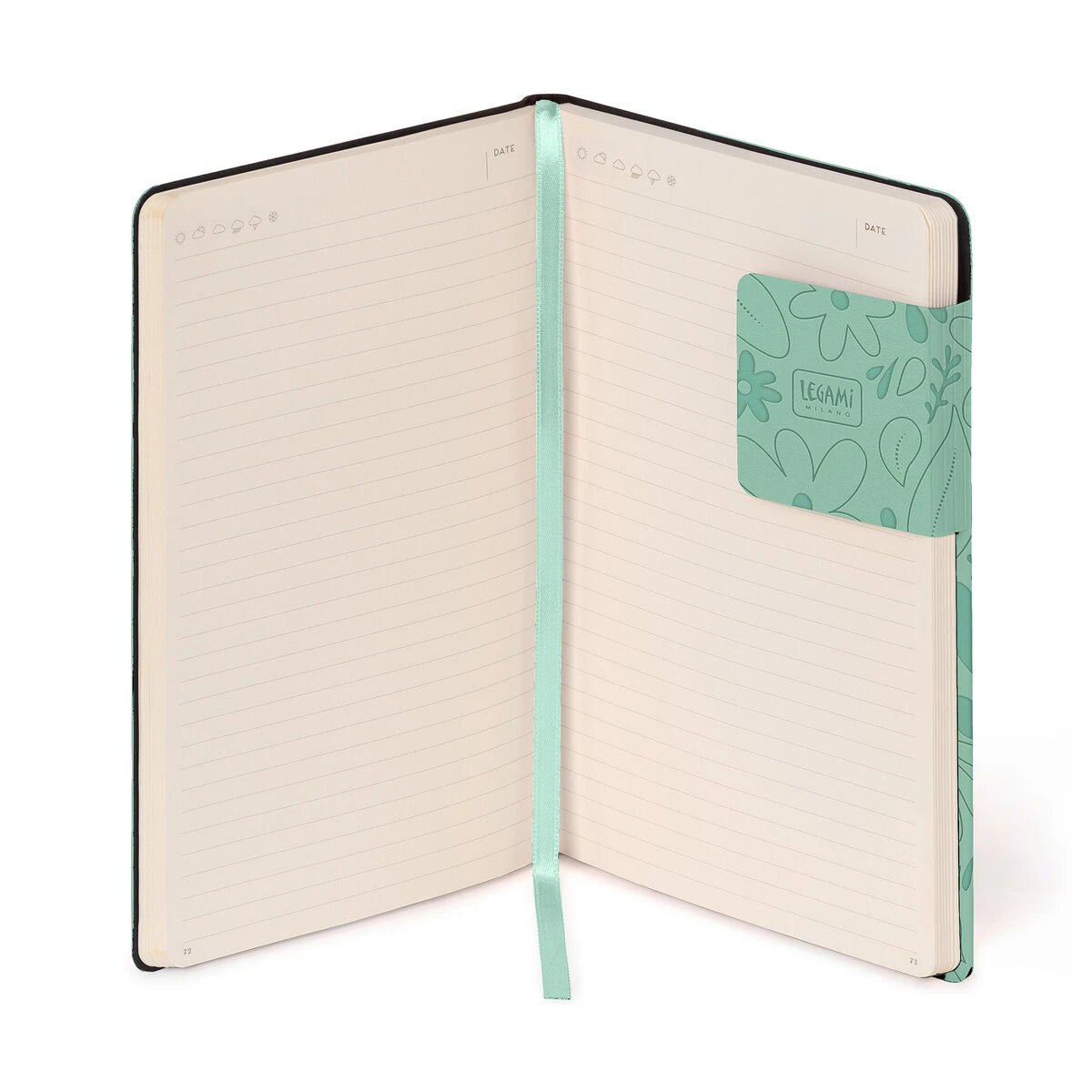 Legami - Lined Notebook with Monochrome Soft Cover - Botanic Garden - My Notebook