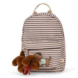 Konges Sløjd - Nohr Mini Striped Backpack | Beige