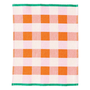 Tarta Gelatina - Organic Cotton American Placemat | Orange
