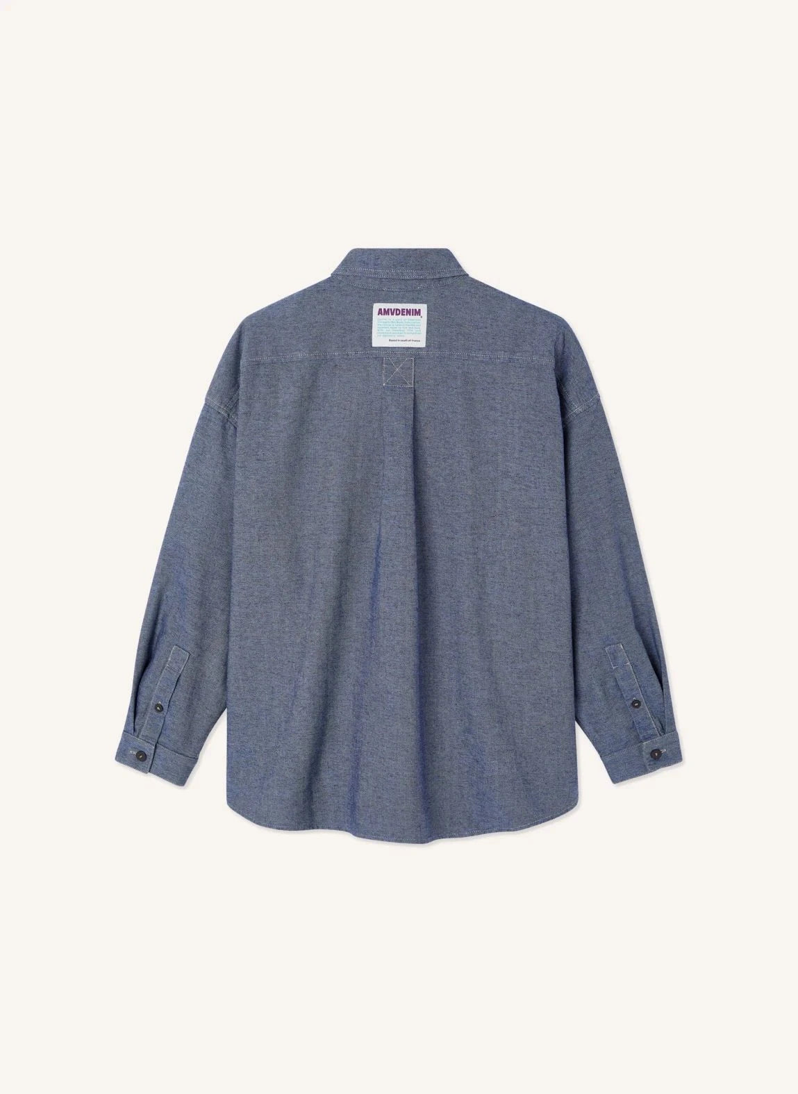 American Vintage - Lofway Cotton Shirt | Bleu stone