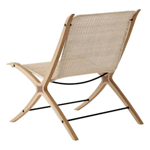 & Tradition - X HM10 Lounge Chair, Hvidt & Mølgaard | Natural